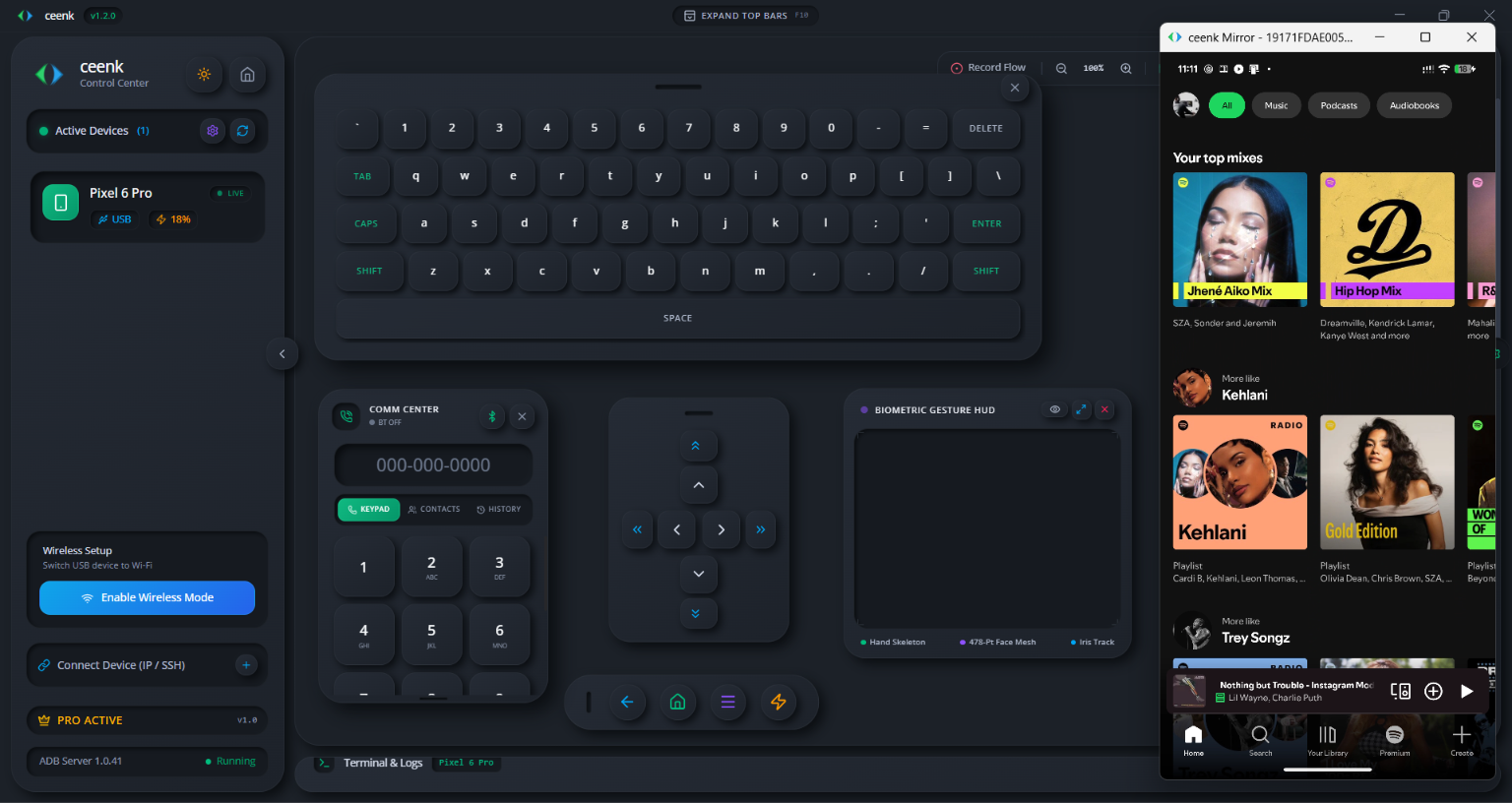 ceenk Dashboard